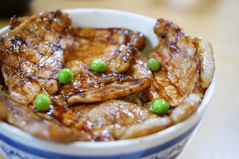 Obihiro butadon pork rice bowl